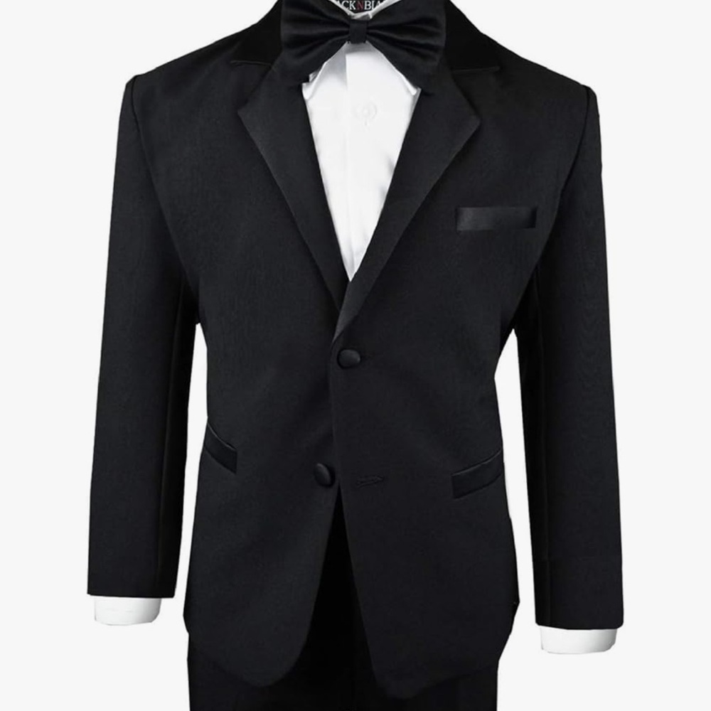 Adorable Boys Tuxedo Size 10 👦🏻💙